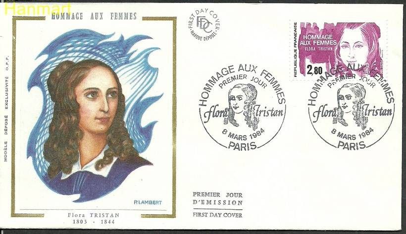 Znaczek Francja 1984 Mi 2429 FDC