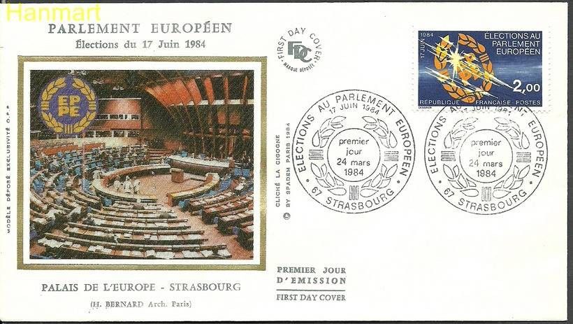Znaczek Francja 1984 Mi 2432 FDC