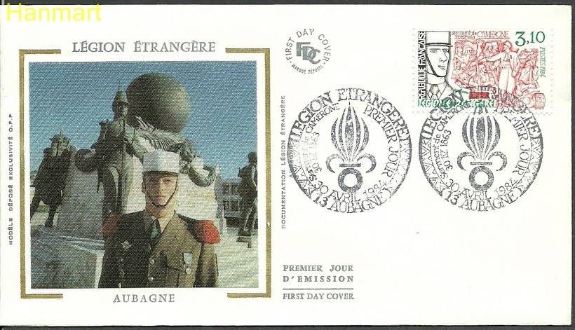 Znaczek Francja 1984 Mi 2443 FDC