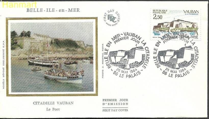 Znaczek Francja 1984 Mi 2446 FDC