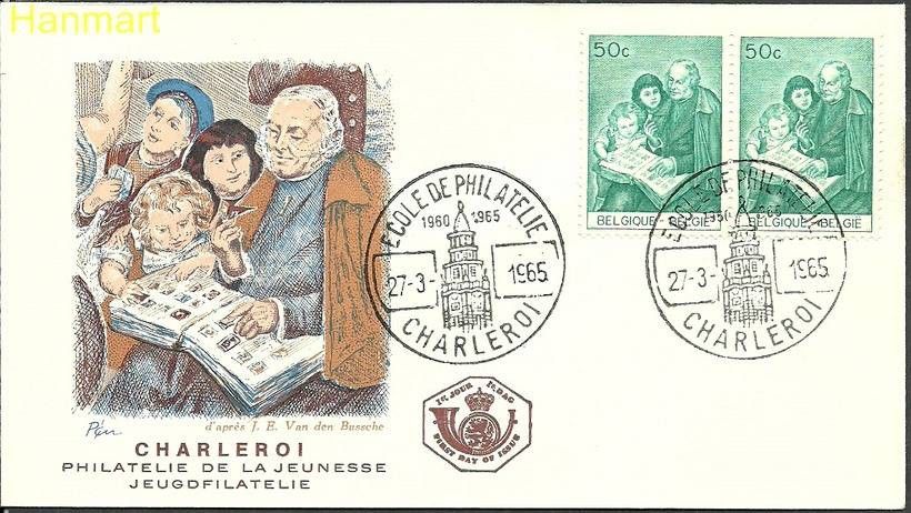 Znaczek Belgia 1965 Mi par1384 FDC