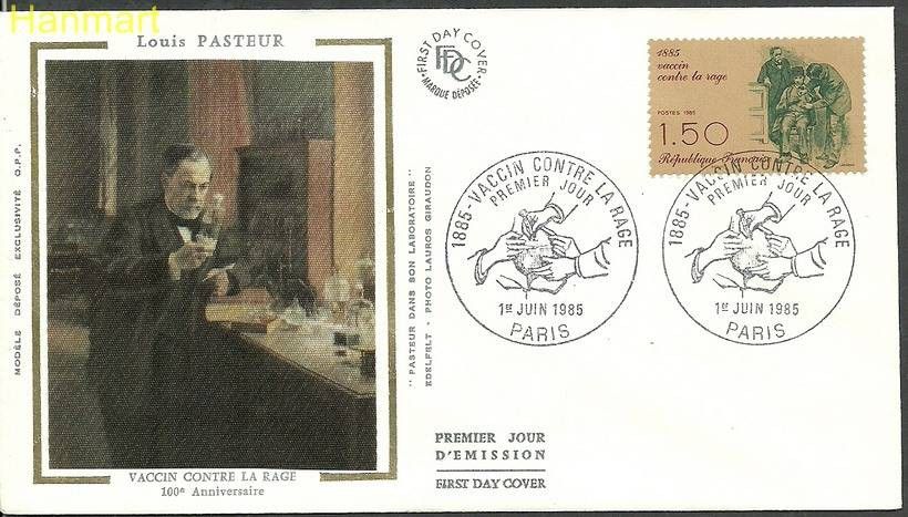 Znaczek Francja 1985 Mi 2503 FDC