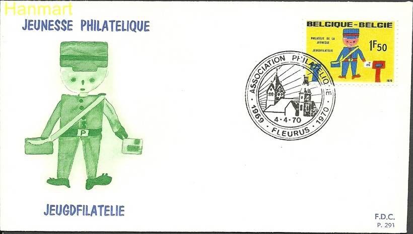 Znaczek Belgia 1970 Mi 1585 FDC