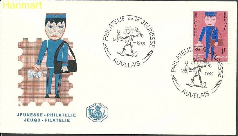 Znaczek Belgia 1969 Mi 1568 FDC