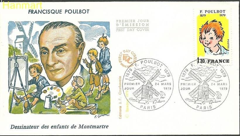 Znaczek Francja 1979 Mi 2144 FDC