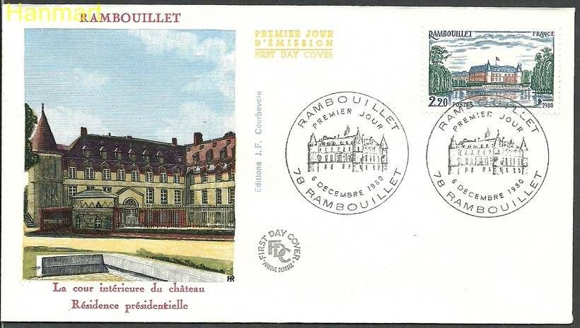 Znaczek Francja 1980 Mi 2233 FDC