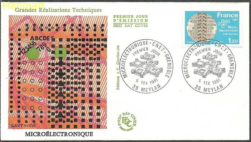 Znaczek Francja 1981 Mi 2245 FDC