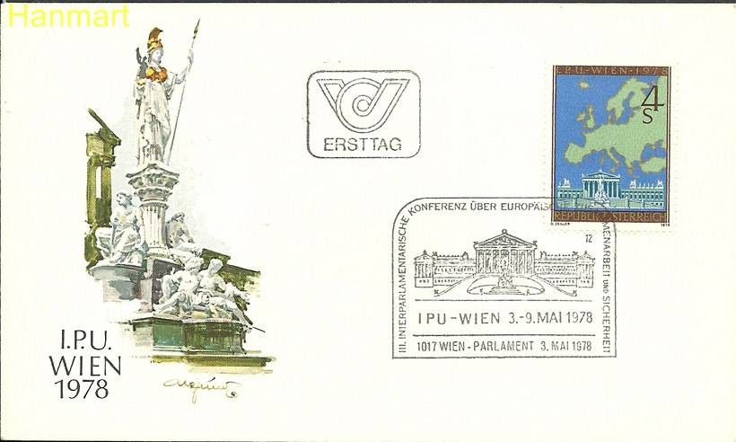 Znaczek Austria 1978 Mi 1574 FDC