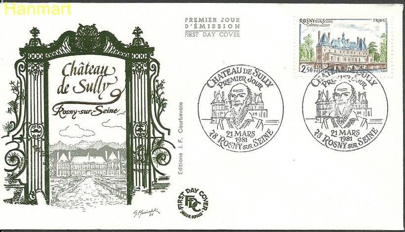Znaczek Francja 1981 Mi 2251 FDC