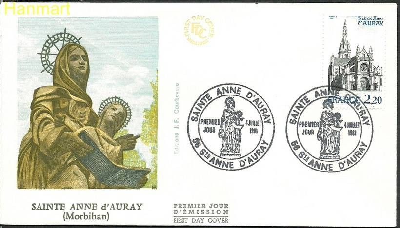 Znaczek Francja 1981 Mi 2274 FDC
