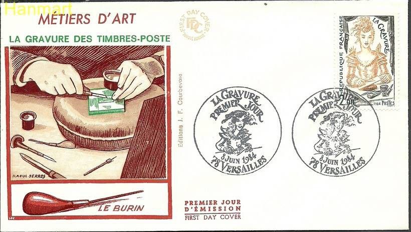 Znaczek Francja 1984 Mi 2448 FDC