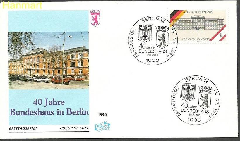 Znaczek Berlin Niemcy 1990 Mi 867 FDC
