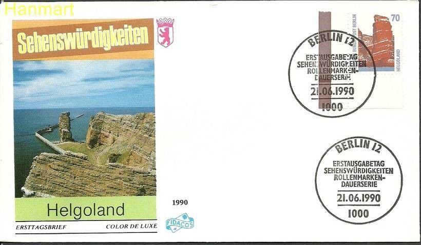 Znaczek Berlin Niemcy 1990 Mi 874 FDC