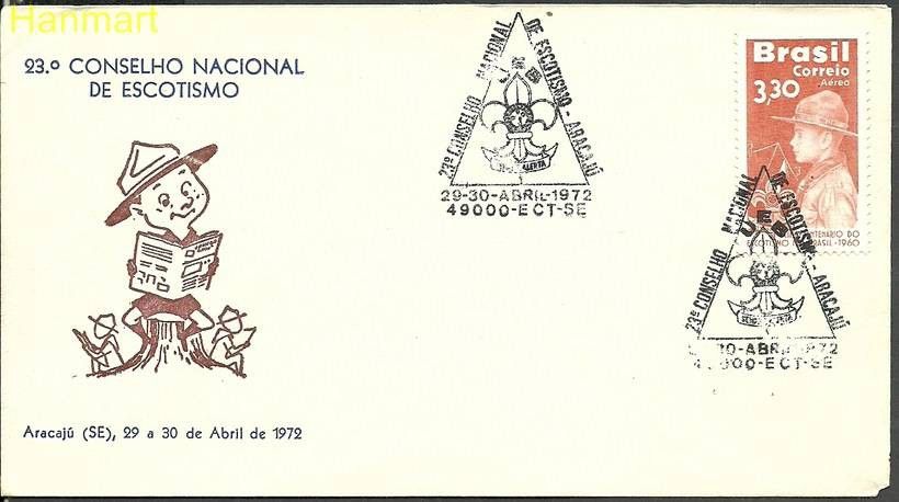 Znaczek Brazylia 1960 Mi 985 FDC