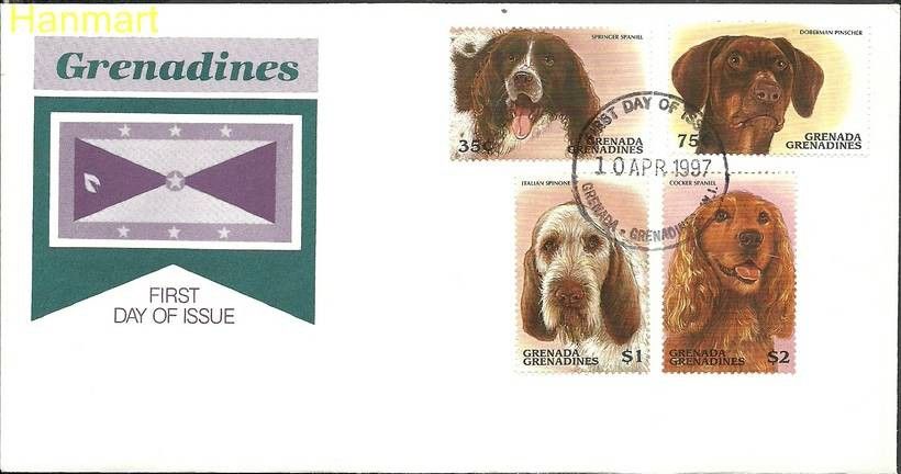 Znaczek Grenada i Grenadyny 1997 Mi 2413-2416 FDC