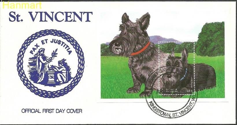 Znaczek Saint Vincent i Grenadyny 1998 Mi bl456 FDC