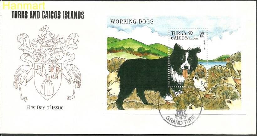 Znaczek Turks i Caicos 1996 Mi bl164 FDC