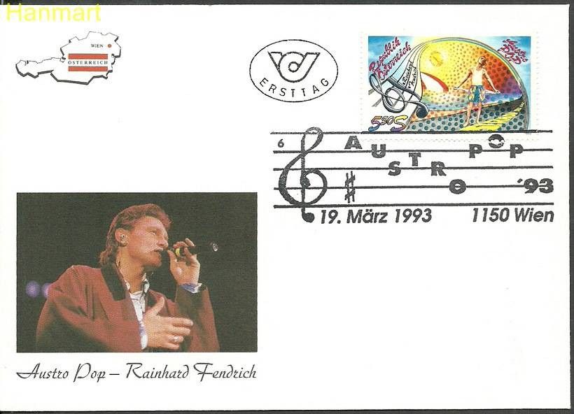 Znaczek Austria 1993 Mi 2092 FDC
