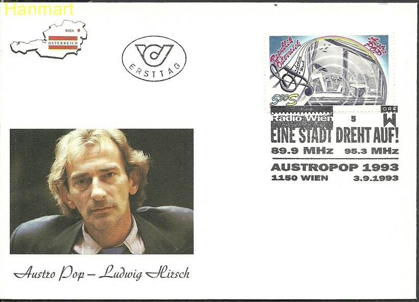 Znaczek Austria 1993 Mi 2106 FDC