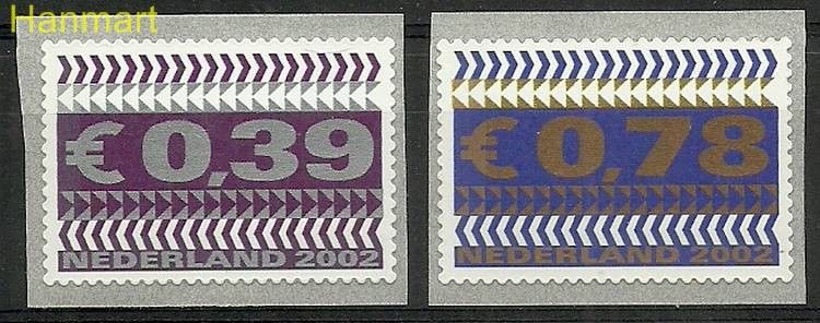 Znaczek Holandia 2002 Mi 1968-1969 Czyste **