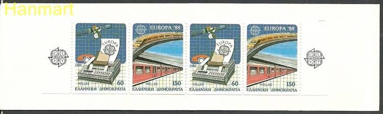 Znaczek Grecja 1988 Mi mh8 Czyste **