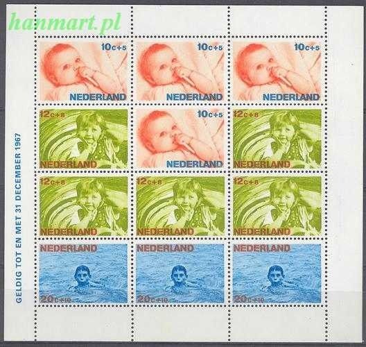 Znaczek Holandia 1966 Mi bl 5 Czyste **