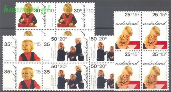 Znaczek Holandia 1972 Mi 1001-1004 Czyste **