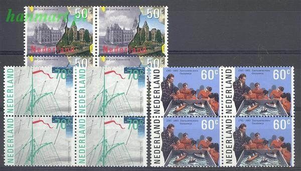 Znaczek Holandia 1985 Mi 1276-1278 Czyste **