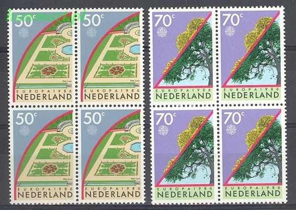 Znaczek Holandia 1986 Mi 1292-1293 Czyste **