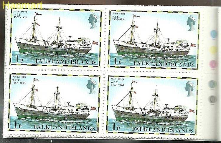 Znaczek Falklandy 1978 Mi mh 255+257+259-260+264 Czyste **