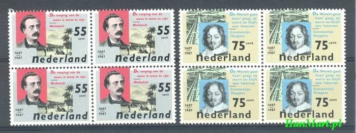 Znaczek Holandia 1987 Mi 1313-1314 Czyste **