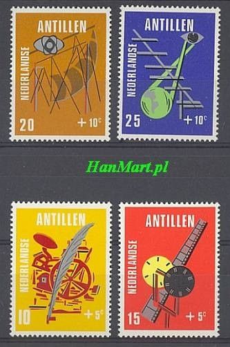 Znaczek Antyle Holenderskie 1970 Mi 220-223 Czyste **