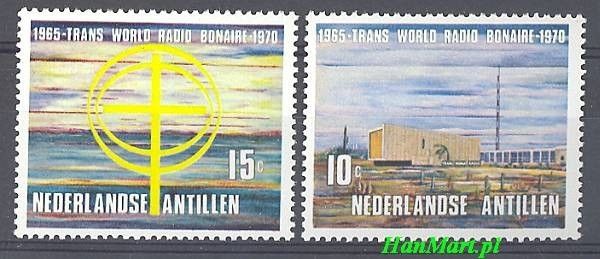 Znaczek Antyle Holenderskie 1970 Mi 215-216 Czyste **