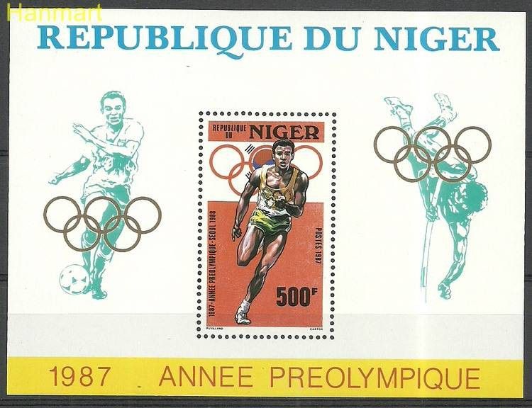 Znaczek Niger 1987 Mi bl50 Czyste **