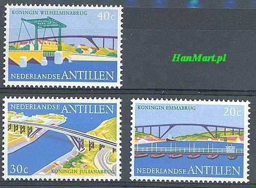 Znaczek Antyle Holenderskie 1975 Mi 292-294 Czyste **