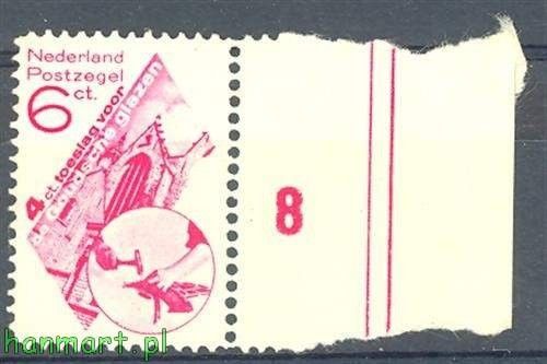 Znaczek Holandia 1931 Mi 244 Czyste **