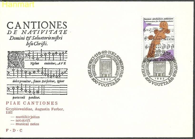 Znaczek Finlandia 1982 Mi 896 FDC