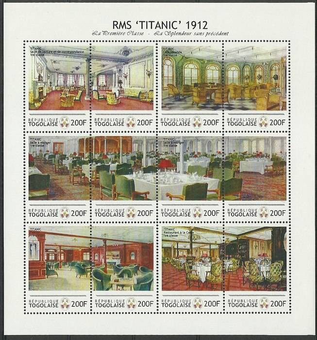 Znaczek Togo 2012 Mi perark Czyste **