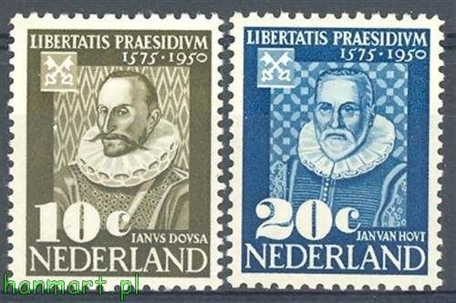Znaczek Holandia 1950 Mi 563-564 Czyste **