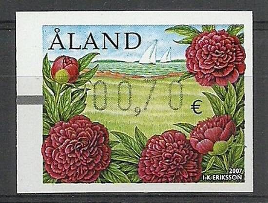Znaczek Wyspy Alandzkie 2007 Mi aut 18 Czyste **