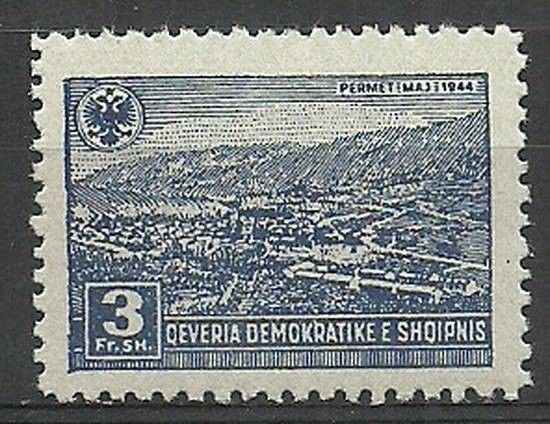 Znaczek Albania 1945 Mi 384 Czyste **