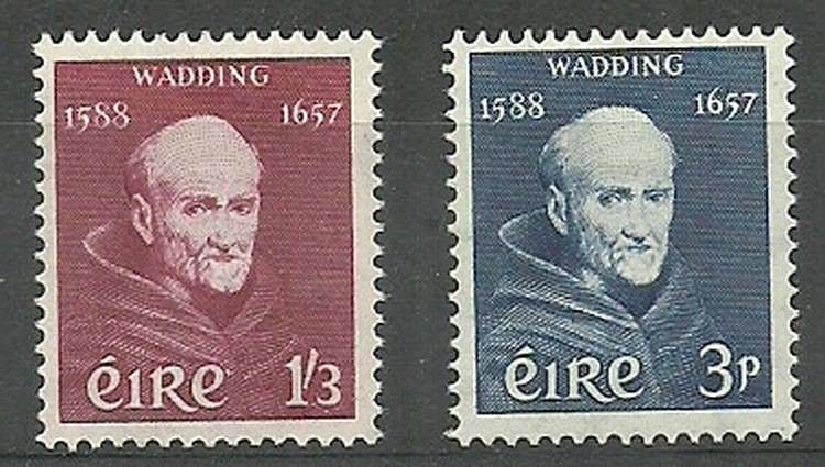 Znaczek Irlandia 1957 Mi 134-135 Czyste **