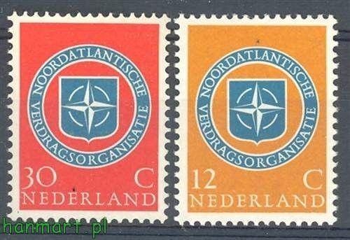 Znaczek Holandia 1959 Mi 728-729 Czyste **