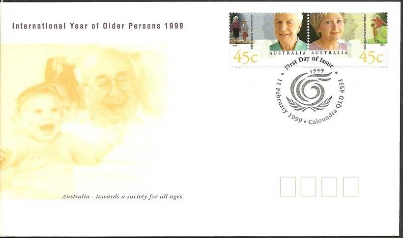Znaczek Australia 1999 Mi 1792-1793 FDC
