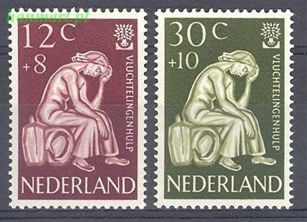 Znaczek Holandia 1960 Mi 744-745 Czyste **