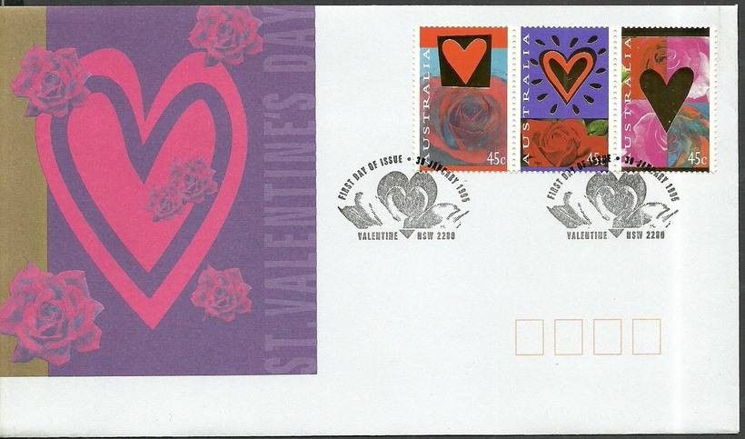 Znaczek Australia 1995 Mi 1455-1457 FDC