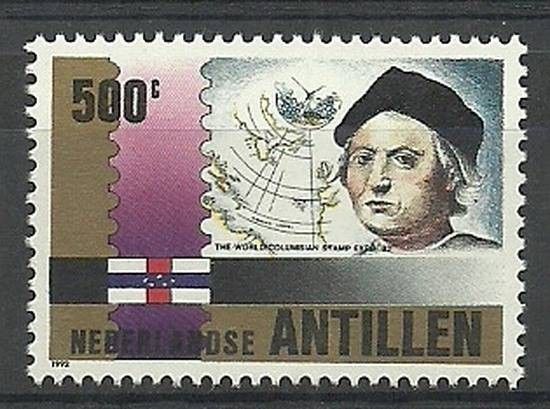 Znaczek Antyle Holenderskie 1992 Mi 751 Czyste **