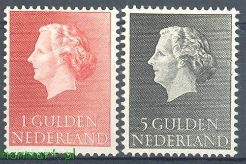 Znaczek Holandia 1954 Mi 647-648 Czyste **