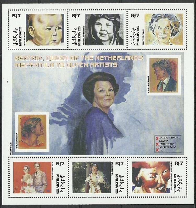Znaczek Malediwy 2002 Mi ark 4067-4072 Czyste **