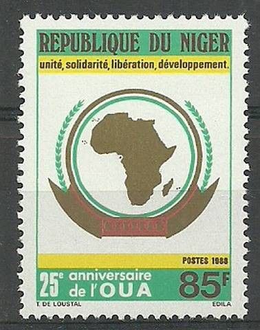 Znaczek Niger 1988 Mi 1054 Czyste **